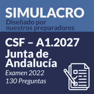 Exámenes tipo test Cuerpo Superior Facultativo, Actividad Física y del Deporte (A1.2027) Año 2022