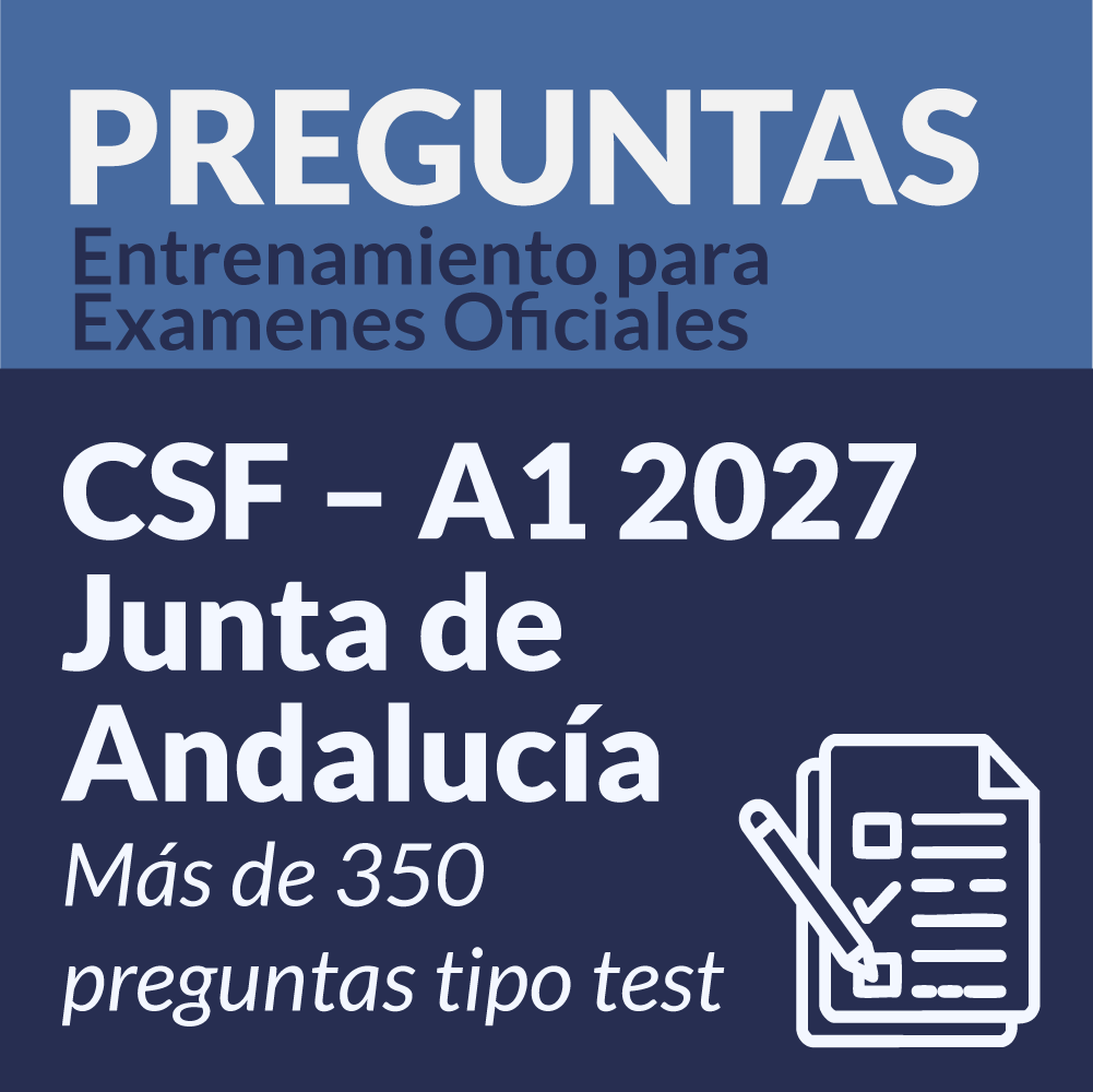 Preguntas de entrenamiento Cuerpo Superior Facultativo, Actividad Física y del Deporte (A1.2027)