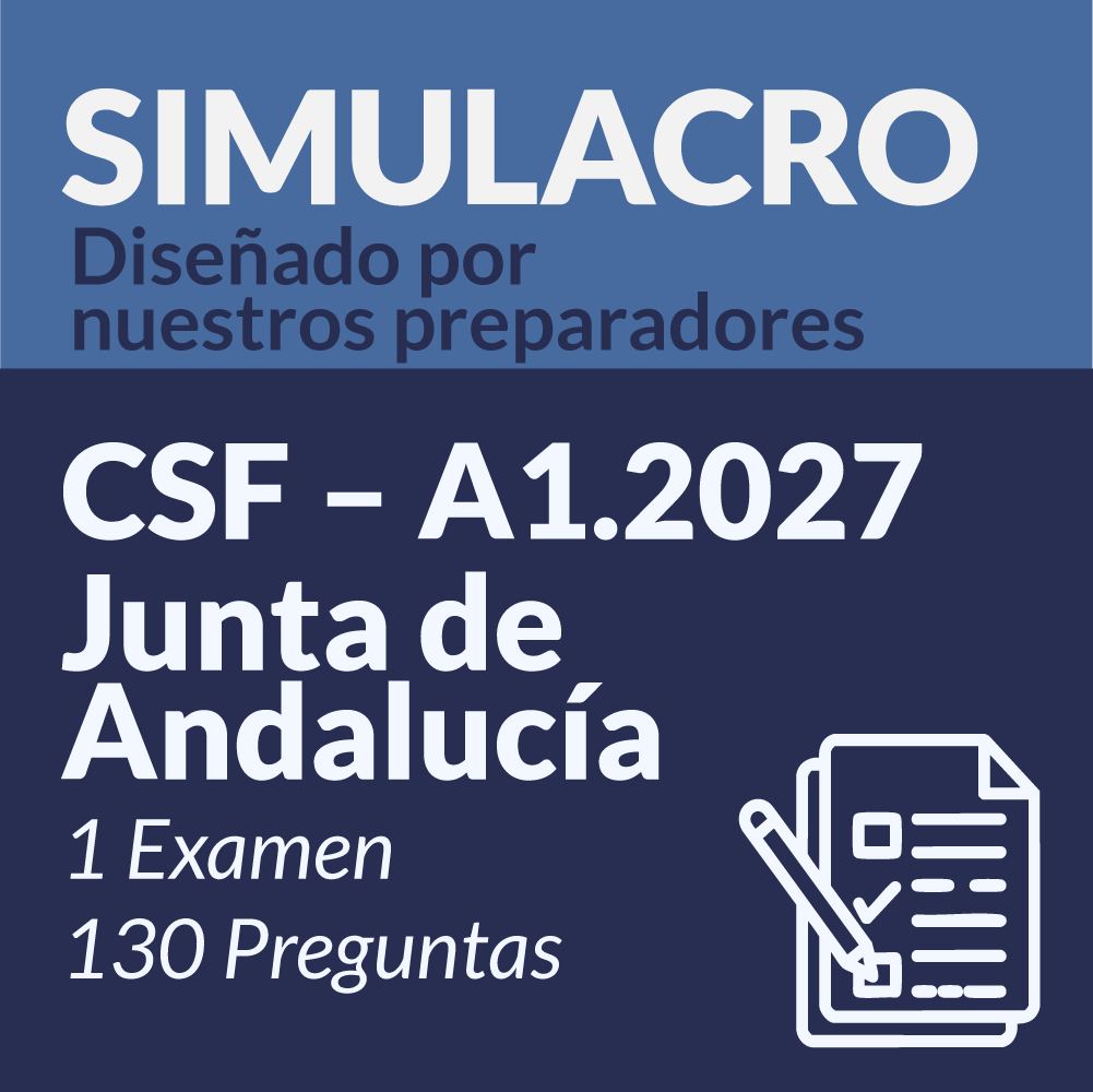 Exámenes tipo test Cuerpo Superior Facultativo, Actividad Física y del Deporte (A1.2027)
