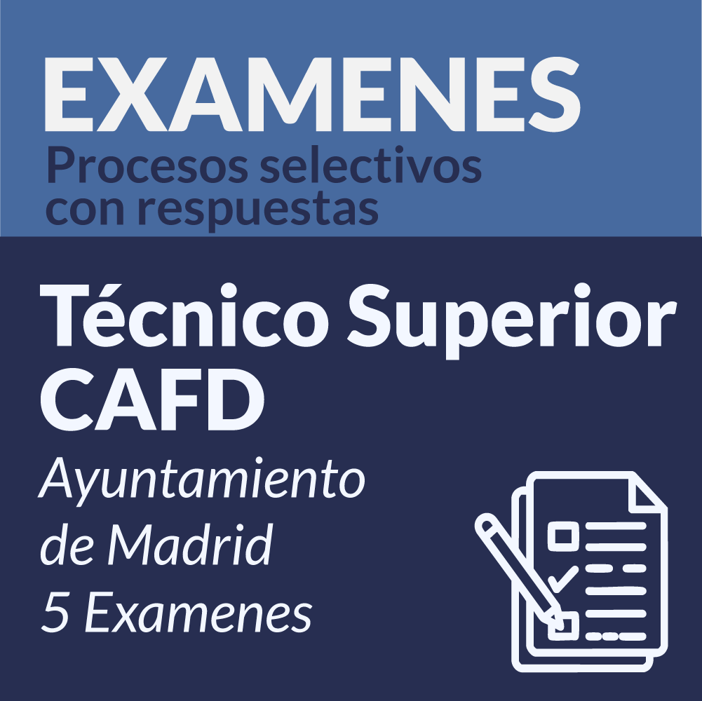 Exámenes oficiales Técnico Superior Ciencias Actividad Física y Deporte del Ayuntamiento de Madrid