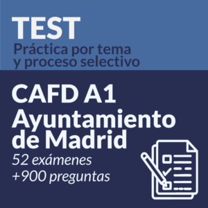 Tests Técnico Superior CC Actividad Física y Deporte Madrid. Bloque 3.